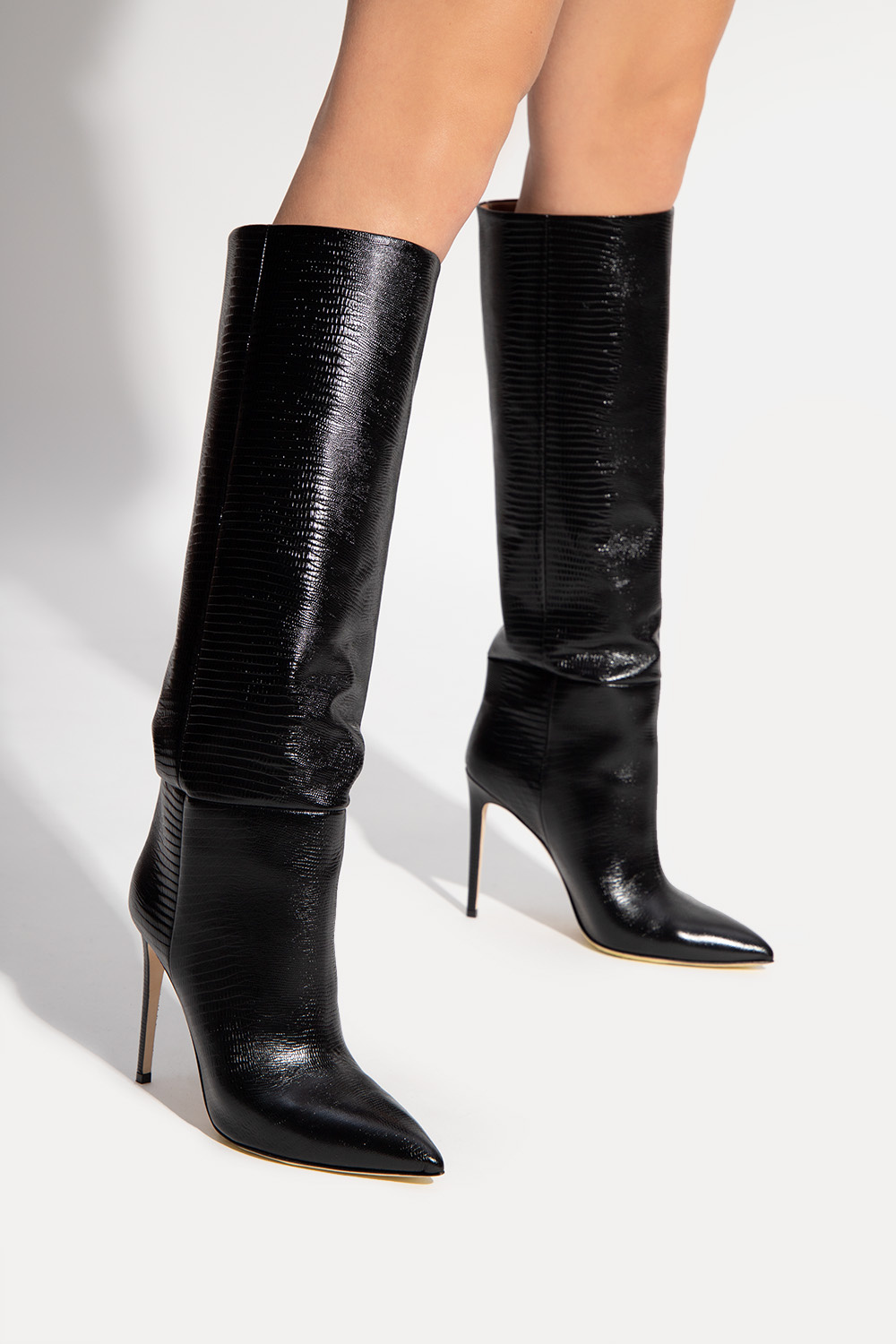 Paris texas stiletto store knee high boot